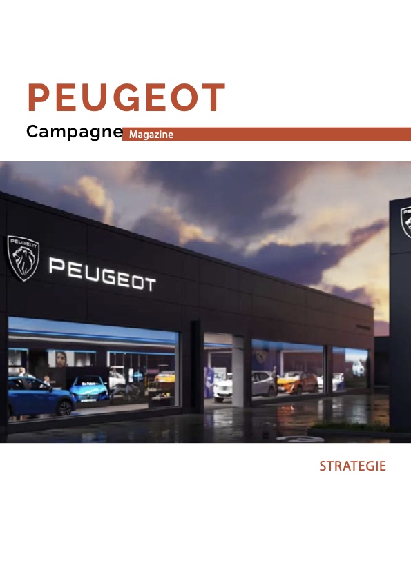 Couverture du magazine d'analyse Peugeot