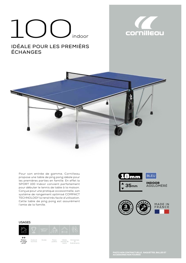 Fiche technique produit